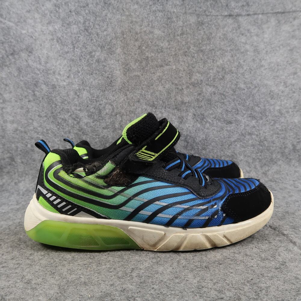 Athletic Works Shoes Youth 3 Casual Sneakers Athletic Trainer Easy On Strap Kids